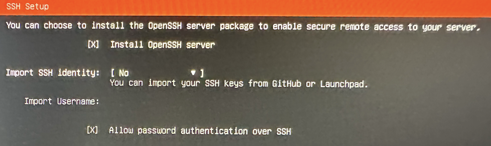 ssh