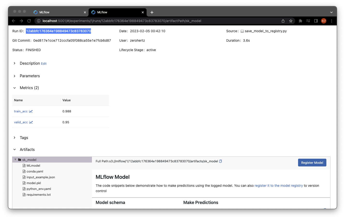 mlflow-run-id